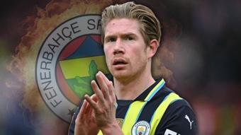 Fenerbahe'den lgn teklif! Kevin De Bruyne iin servet dktler